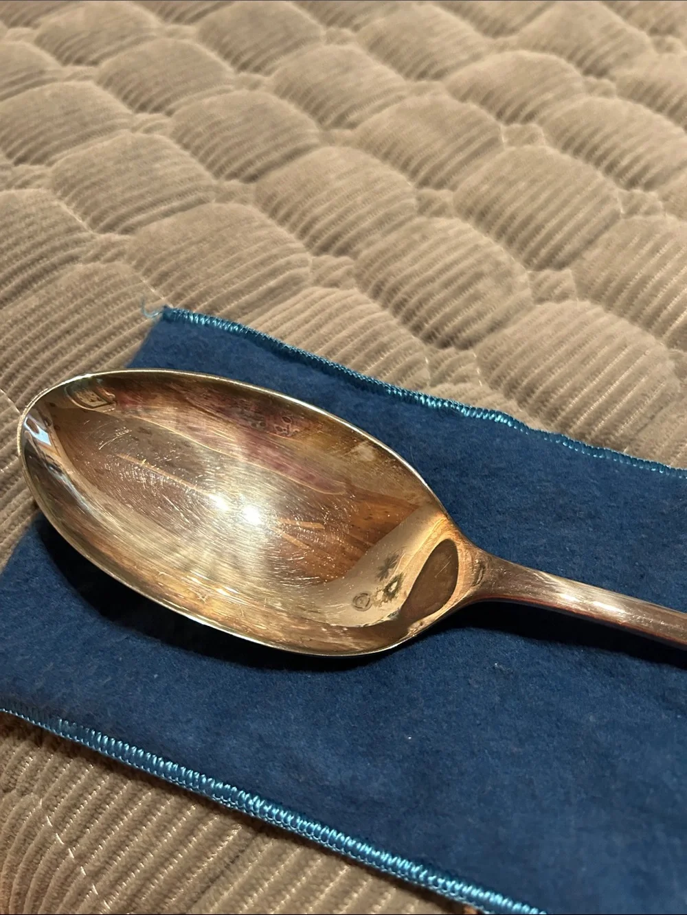 Stainless Steel Serving Spoon and Fork Set - Silver